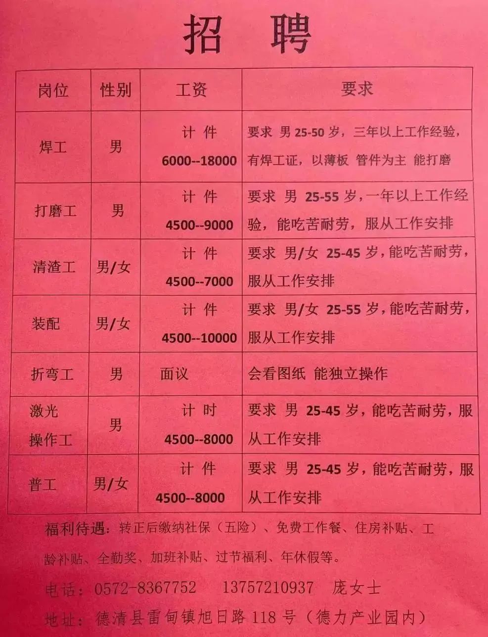 赵县最新招聘观点论述与岗位信息概览