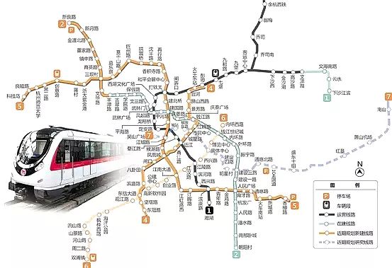 杭州地铁线路图最新版，城市脉络与时代印记的交融