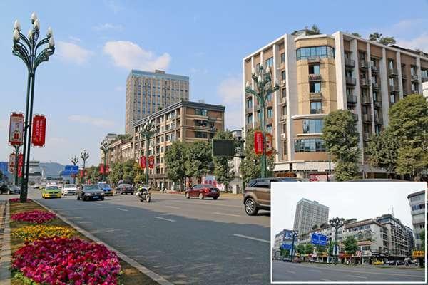 城市风貌展现与最新街景变迁实拍报道