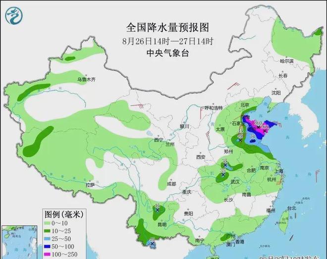最新全国降雨分布图揭示雨水地理印记的奥秘